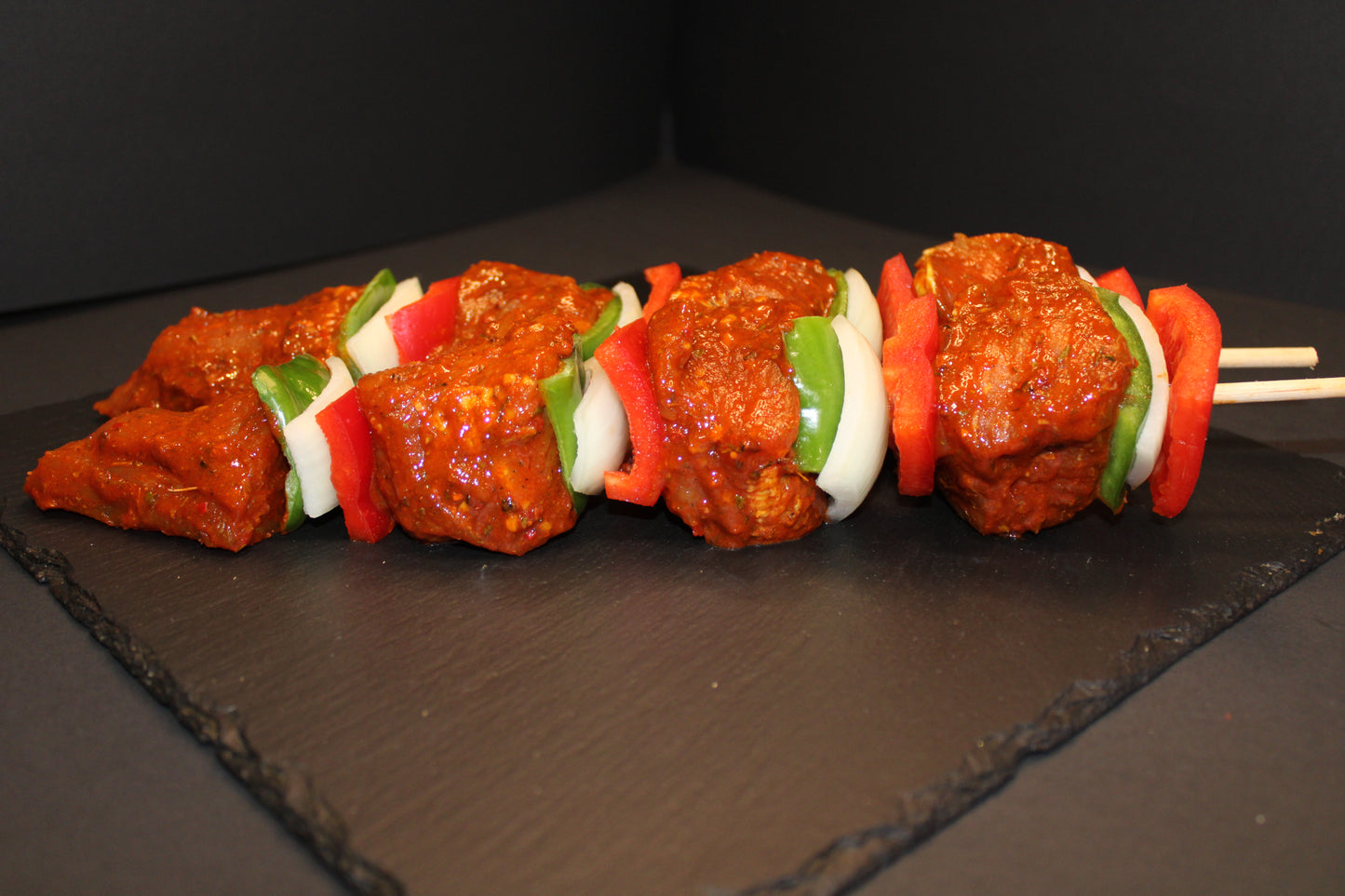 Brocheta de pollo