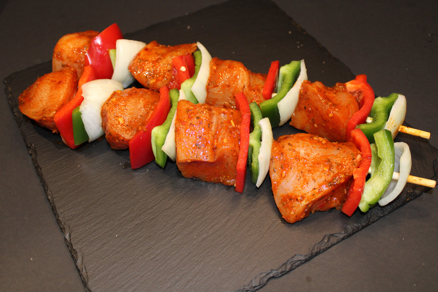 Brocheta de pollo
