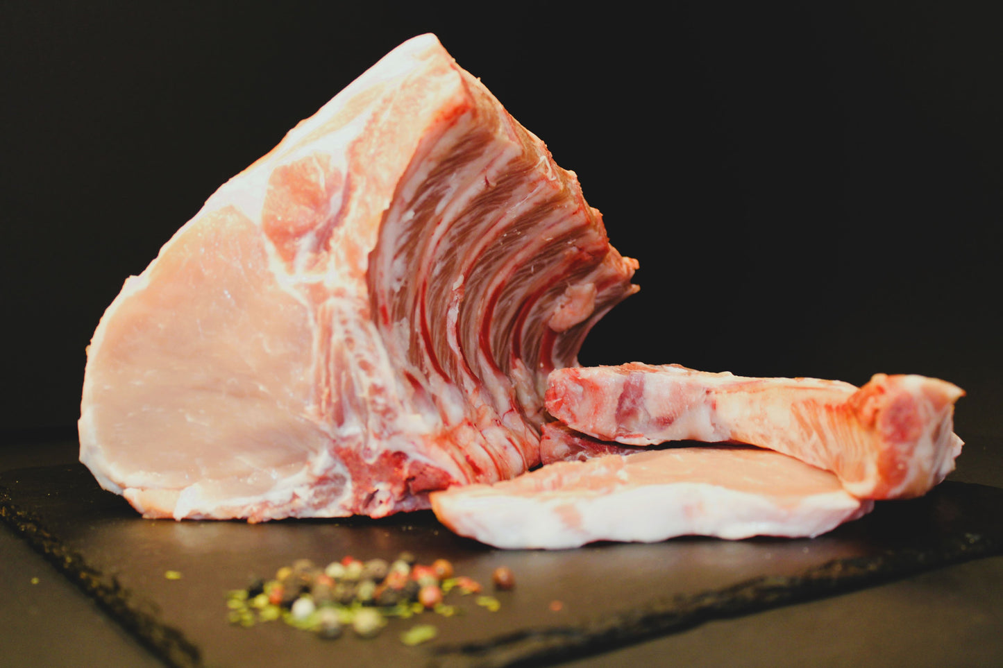 Chuleta de castaña de cerdo